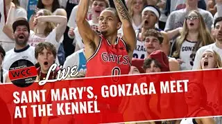 Unofficial WCC Live: Zags Host Saint Mary's, Santa Clara Crashing Party