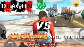 5HeadedDRAGON vs Pumpkinghost😱PowerTest byCar  #indianbikedriving3dchallenge #ibd3d #ibd3dnewupdate 
