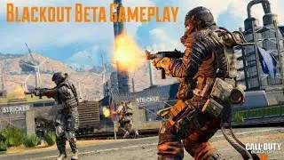 Call of duty Black Ops 4 Blackout beta Gameplay solos (no commentary) Xbox one