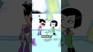 Raven Tricks Robin! #reels #teentitansgo #dc #shorts #funny