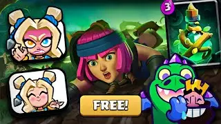 Unlock FREE Emotes 😍 + New VINE Spell 🌿 | Clash Royale Season &ldquo;Back to Drool&rdquo; Update!