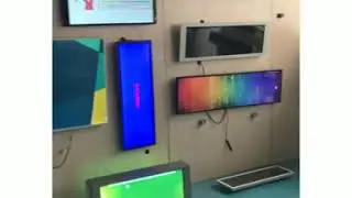 Strip LCD AD Player,  arbitrarily cuatom the display size