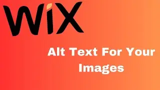 How to add alt text Wix Studio 2024