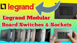 Legrand Modular Board Switches & Sockets/ House Wiring Modular Switch Board/ लीग्रांड कंपनी स्विच
