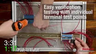 Rockwell Automation Push in Terminal Blocks