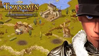Townsmen - The Seaside Empire Insane Choices - This is a mess! Part 1 | Let's Play Townsmen Gameplay