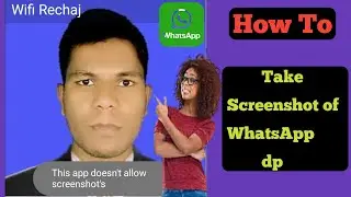 Whatsapp Profile Photo Screenshot Problem Solved  2024 ll Whatsapp DP Privacy