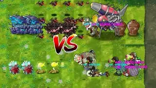 PvZ Fusion 3.2 - Ultimate Plant Teams Vs 4 Random Zombie Vase Breaker - P08 - What team will win?