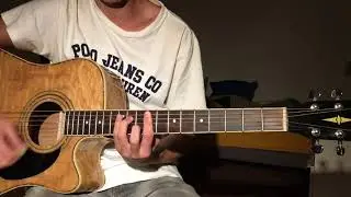 Hard to Love - Calvin Harris (Acoustic Guitar Cover)