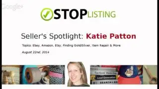 Seller's Spotlight: Katie Patton - Episode 3