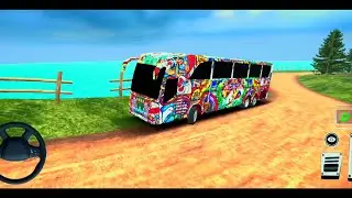 Coach Bus Simulator India Off-road Driving Bus Game | New Update 2025 Full Gameplay Video Part #191