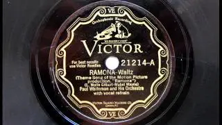 Ramona - Paul Whiteman Orchestra - 1928
