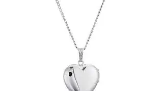 Sterling Silver Polished Heart Locket Pendant Necklace Reviews