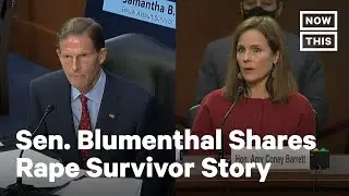 Blumenthal Shares Rape Survivor&rsquo;s Story at SCOTUS Hearings | NowThis