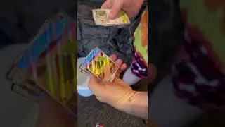 My pops opening an obsidian flames blister!! #pokemon #pokemontcg #father