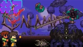 The Hive Mind & Aerialite Ore! / Terraria Calamity: Death Mode / #7