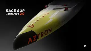 AZTRON LIGHTSPEED 2.0 Carbon Fiber Race 14&rsquo;0&rdquo; SUP Paddleboard