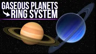 Why Do Gaseous Planets Have Rings And Moons, But Rocky Planets Don't ?