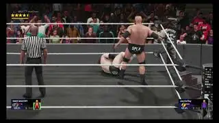 When I performed a discus boot - WWE 2K19