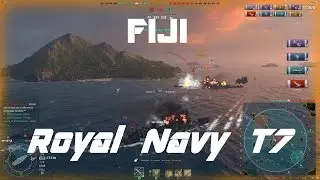 Royal Navy T7: Fabulous Fiji [160k damage]