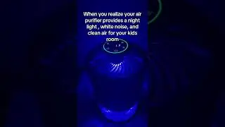 Kids Sleep Better with Clean Air & White Noise #fok #hepafilter #airpurifier