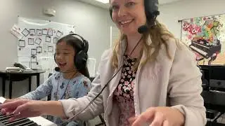 Katy Music Teacher Alecia Stringer teaches piano