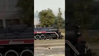 American Freedom Train #1 Heads East With The George H.W Bush Funeral Train
