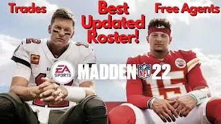 How To Get All The New Players In Madden 22 | Best Custom Roster On Madden 22! (Current Gen Xbox)