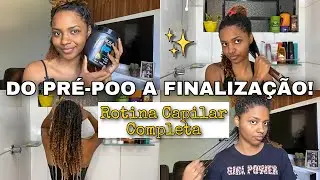 ROTINA CAPILAR COMPLETA CABELO CRESPO | ETAPA DE RECONSTRUÇÃO