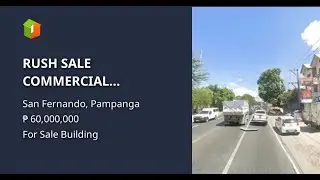 RUSH SALE  COMMERCIAL PROPERTY ALONG MAC ARTHUR HIGHWAY IN PAMPANGA WITH INCOME