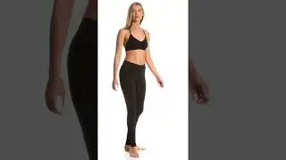 NUX Skinny Seamless Yoga Sports Bra | SwimOutlet.com