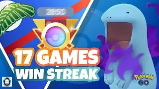 17 win streak to Expert with Shadow Quagsire | Pok&eacute;mon GO PVP