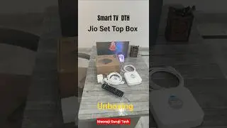 Smart DTH JIO Smart Set Top Box Unboxing Video | Reliance jio Setup Box | Jio Tv DTH | New Box