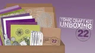 Tonic Studios Craft Kit 22 Live  - Official Unboxing (Tonic Live Show No. 142 )