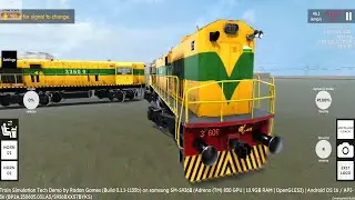 Goods Train Accident in RG Train Tech Demo Android Gameplay | Indian Train Games for Android Mobile