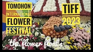 TIFF 2023; Tomohon International Flower Festival held in the city centre of Tomohon.
