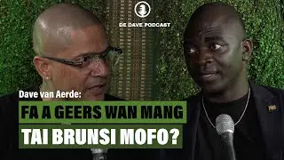 Als Hij Zo Kijkt Naar De Zaken, Dan Is Het Niet Clean - Edgar Sampi - De Dave Podcast (S3 E8)