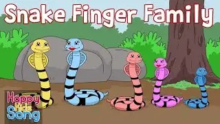 Snake Finger Family Nursery Rhyme for Children
