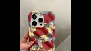 Yellow Flowers Oil Painting Cute Phone Cases For iPhone 13 11 12 14 Pro Max 14 Plus
