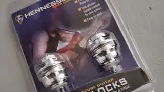 Review Demo and Install of Hennessy Strap Locks!! Install on the Ibanez PS60 and Harley Benton Tele!