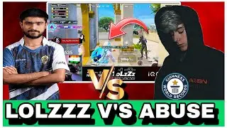 Lolzzz Gaming V&rsquo;s ABUSE 😡 | Savage BGMI Live Reactions | Funny Rage Moments