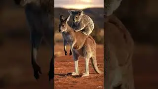 Kangaroo 🦘🦘 #animals #wildlife #facts #horror #factotechbaba #kangaroo