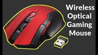 2 4Ghz Wireless Optical Gaming Mouse Mice USB Receiver for PC Laptop
