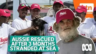 Aussie Man And His Dog Rescued After 3 Months Stranded At Sea