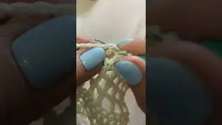 Как вязать ровную филейную сетку