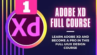 Adobe XD Full Course in UIUX Design 1