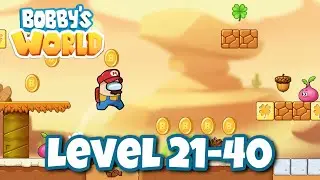 Alin | Super Bobby&rsquo;s World | Level 21-40 | All Stars ⭐⭐⭐
