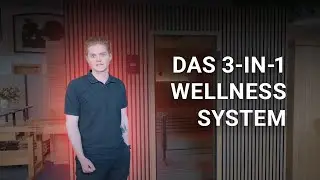 RUKU Thermium &ndash; 3-in-1 Saunal&ouml;sung: Infrarot, klassische Sauna & Dampfbad