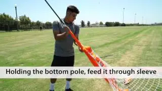 Bownet Soccer Goal 8x24 Set Up Video