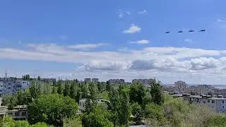 Пролет боевой авиации в небе над Камышином. #combataviation